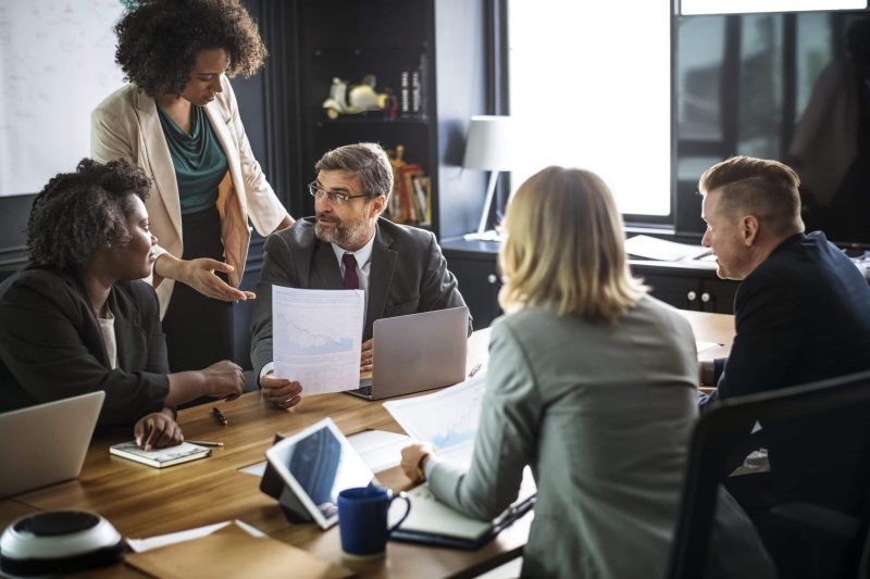 Business people in a meeting